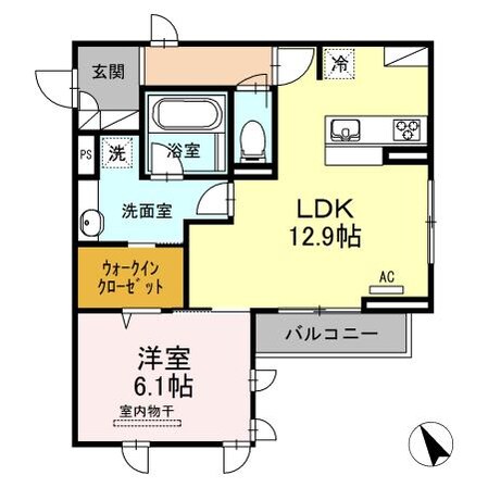 Ｄ-Residence御船町の物件間取画像